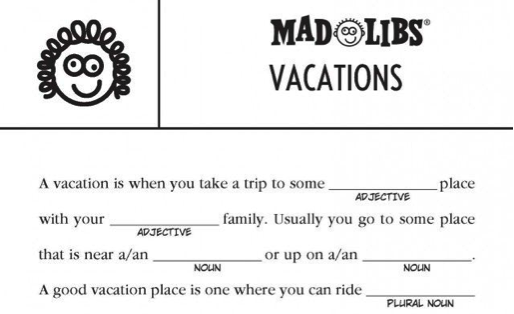 mad libs